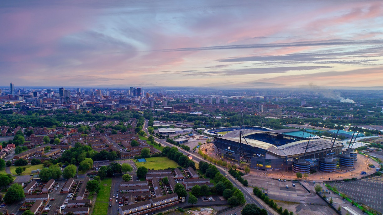 Etihad Stadium Aerial