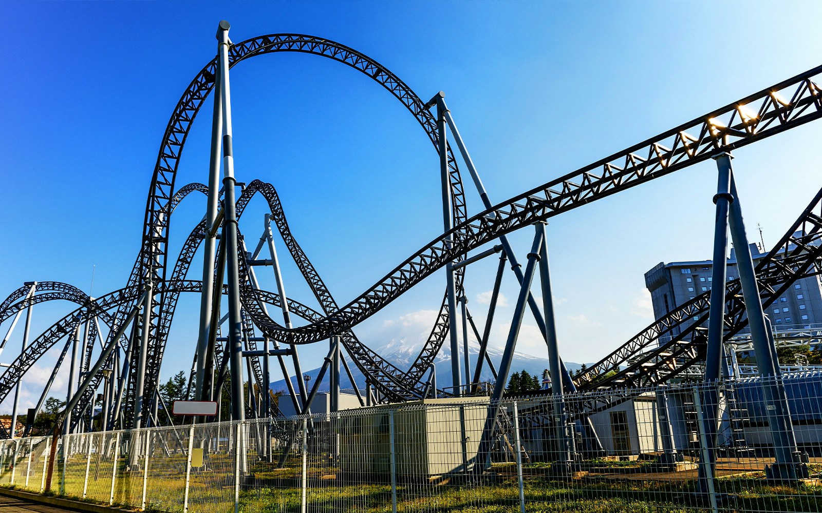 Roller Coaster ride in Japan