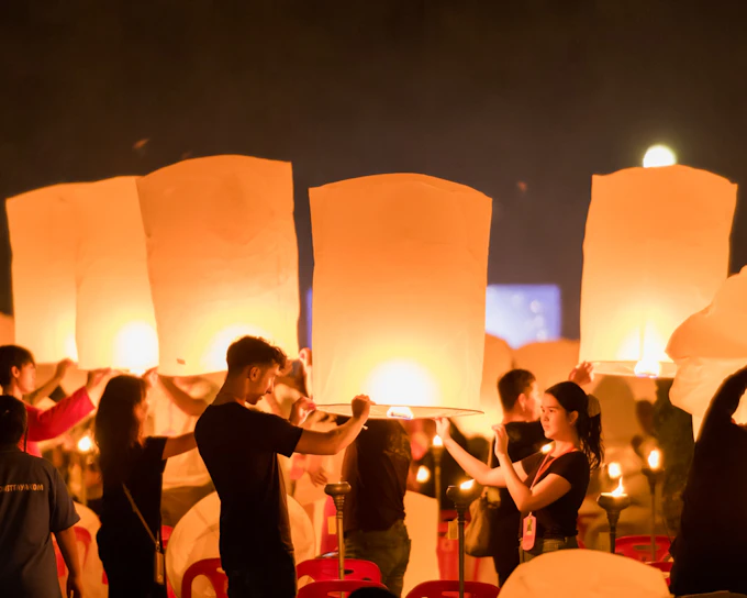 Yeepeng Lanna Festival Tickets with Round-Trip Transfers