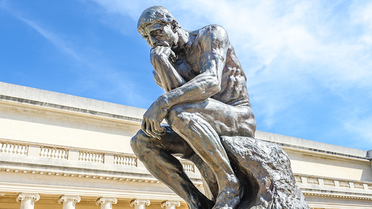 Auguste Rodin's The Thinker