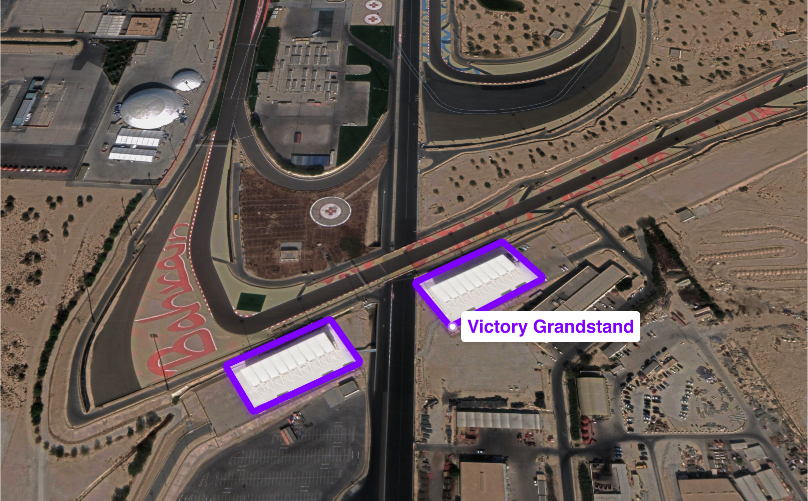 Bahrain GP Grandstands 