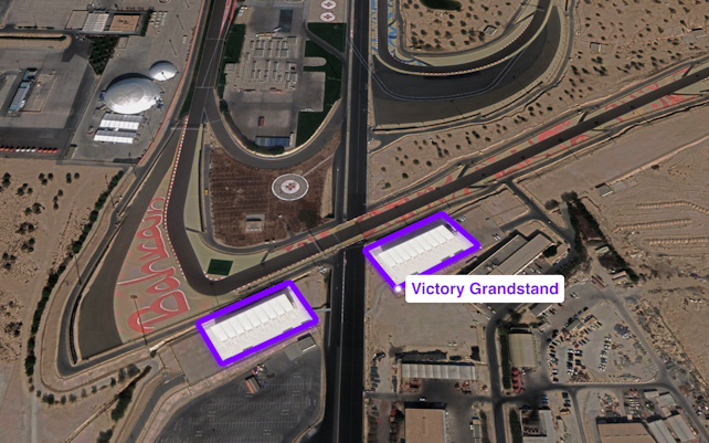 Bahrain GP Grandstands