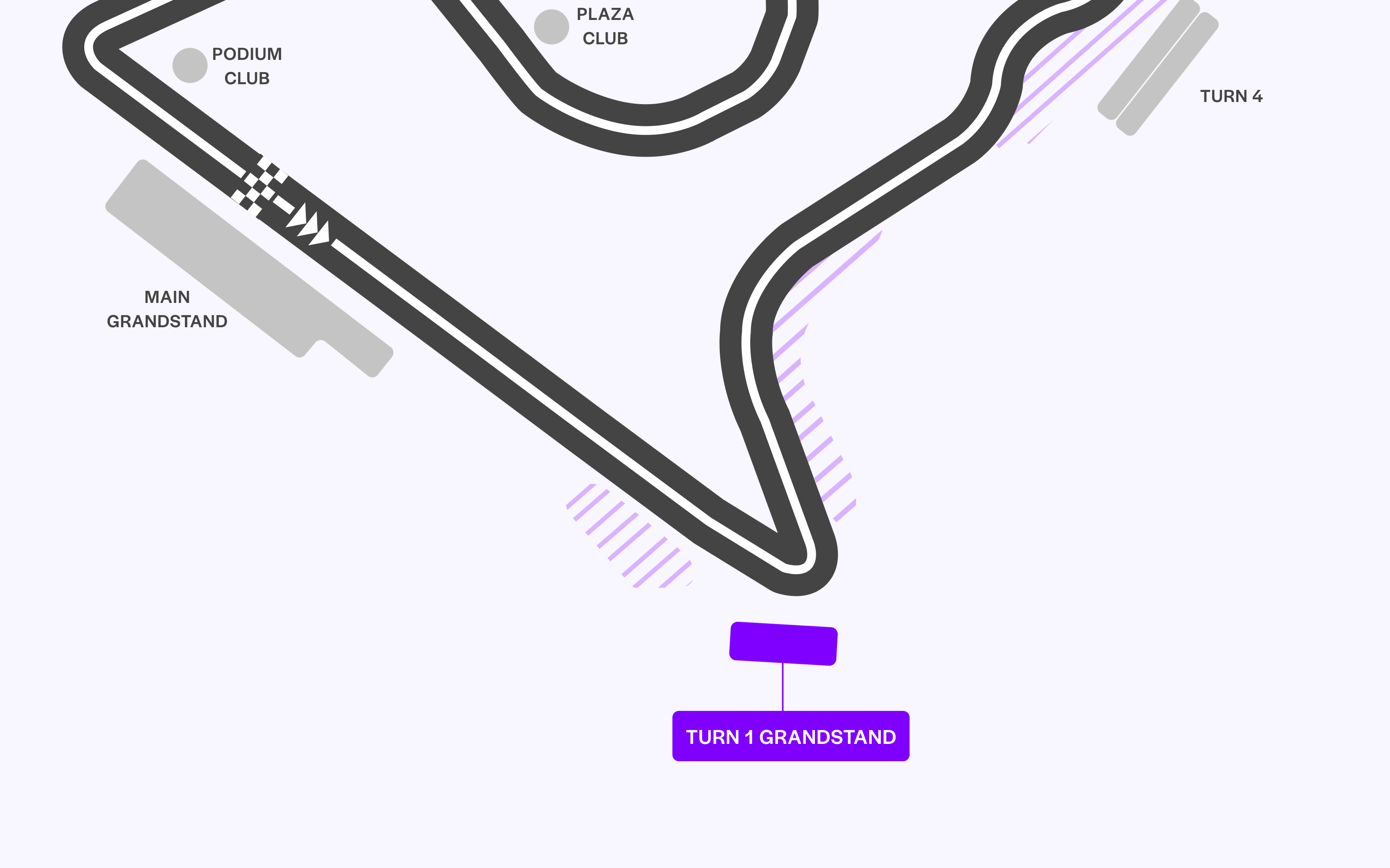 F1 USA GP Grandstands