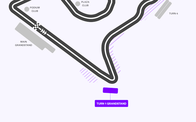 Austin GP Grandstands