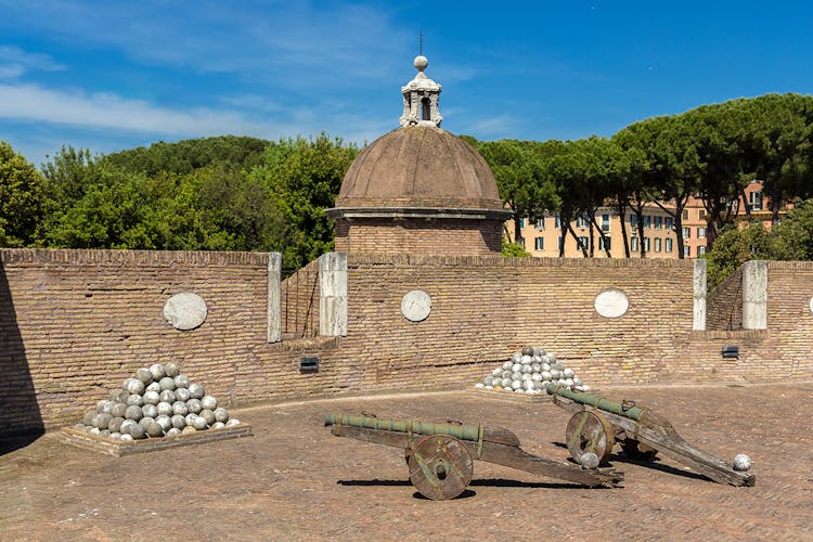 military exhibits at Castel Sant'Angelo