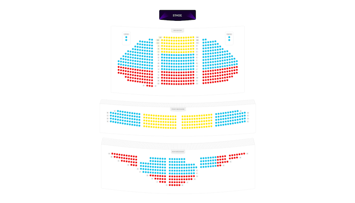 Ambassador Theatre Seating Chart