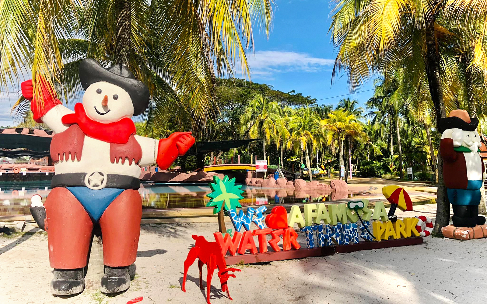 Wild Wild West show at the A'famosa Safari Wonderland