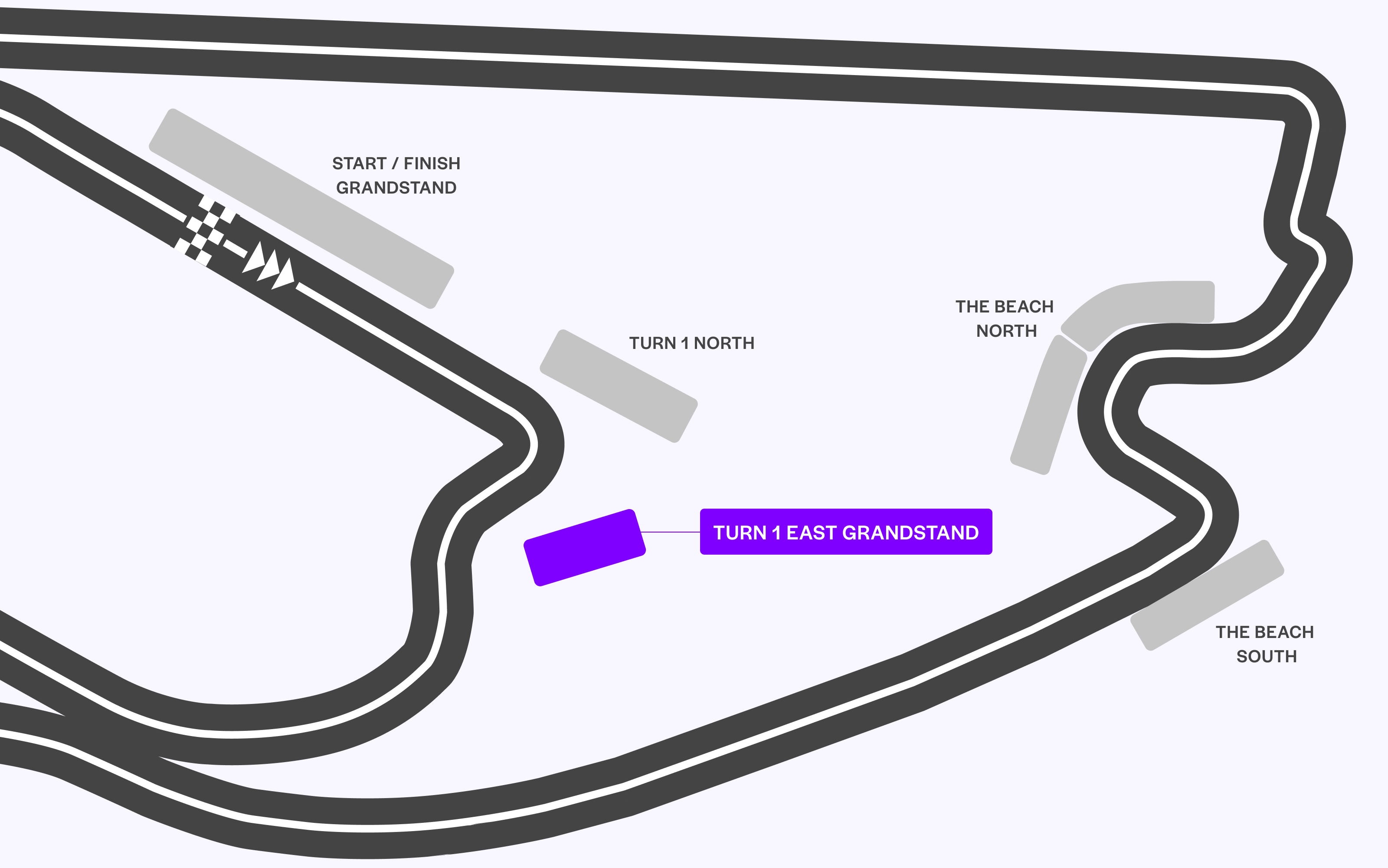 Formula 1 Miami Grand Prix seating plan