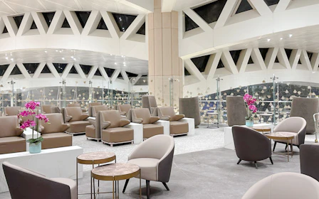 Plaza Premium Lounge Access at King Khalid International Airport: Departures