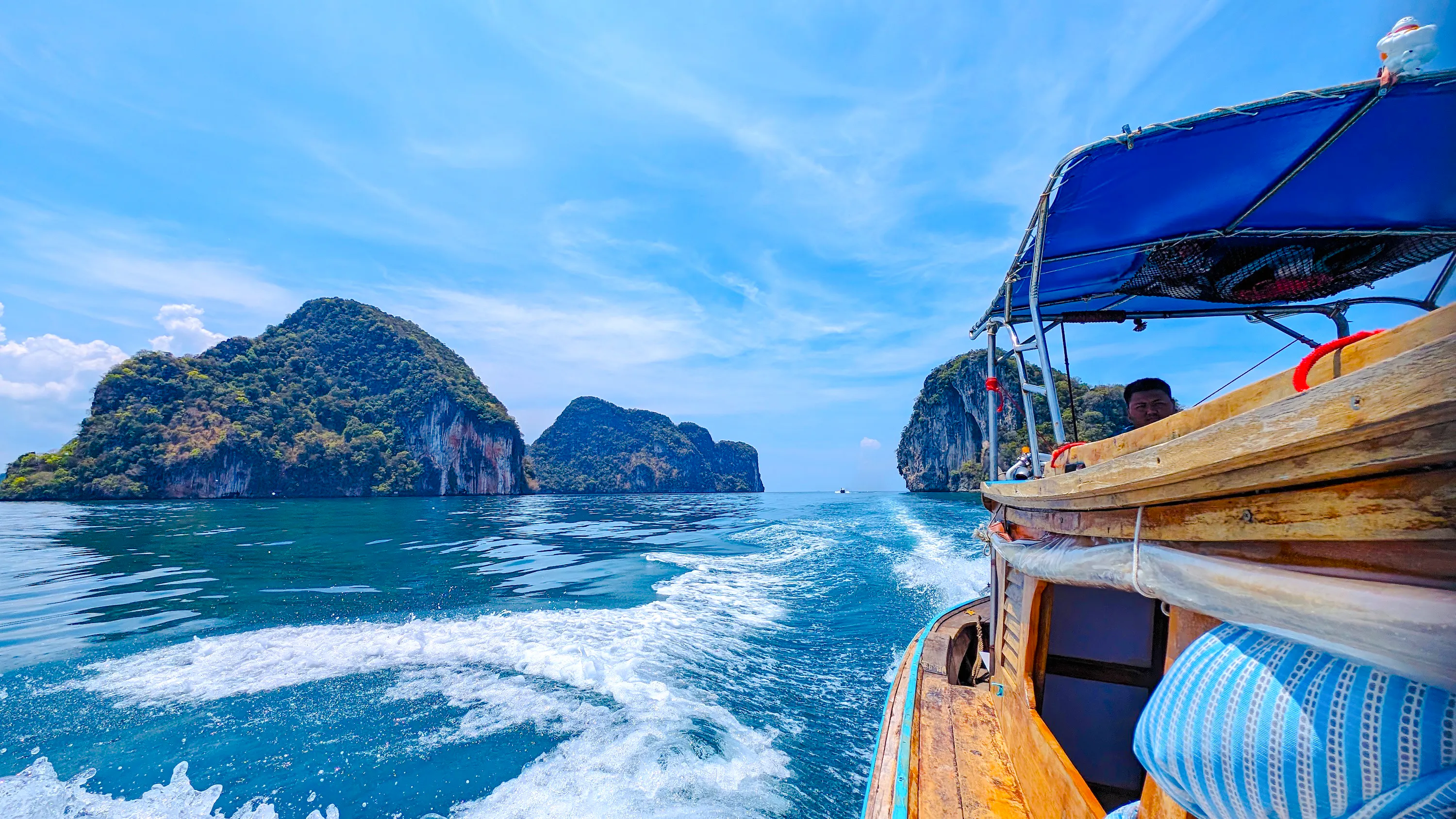From Railay: Private Longtail Boat Island-Hopping Tour