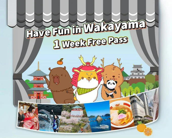 Have Fun in Wakayama Pass: Choose from 3 facilities