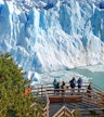 Ścieżki spacerowe na lodowcu Perito Moreno
