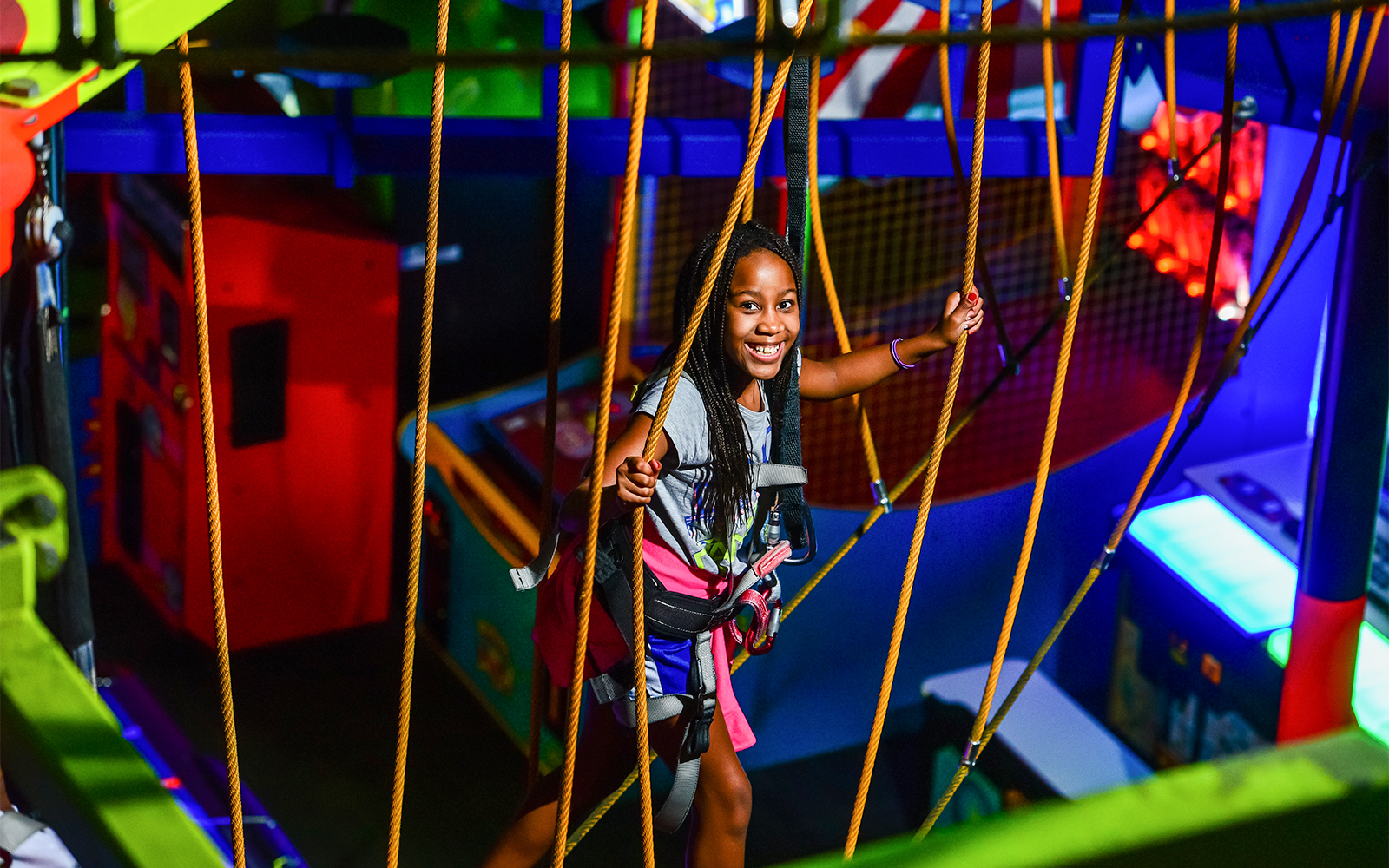 Physical challenge zone, Wonderworks Orlando