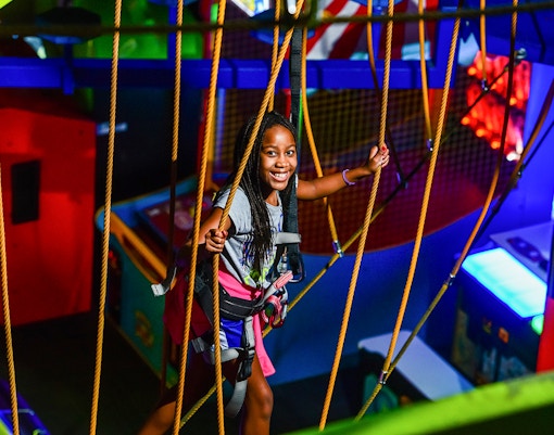 Physical challenge zone, Wonderworks Orlando