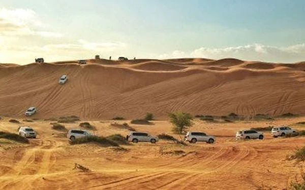 Ras Al Khaimah Desert Safari with Dune Bashing, Camel Ride, Sand Boarding, BBQ Dinner, and Transfers