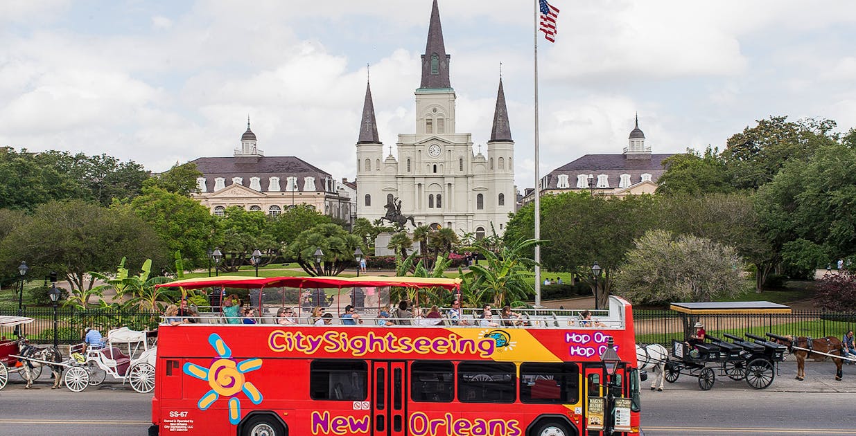City Sightseeing New Orleans Hop-on Hop-off Tickets