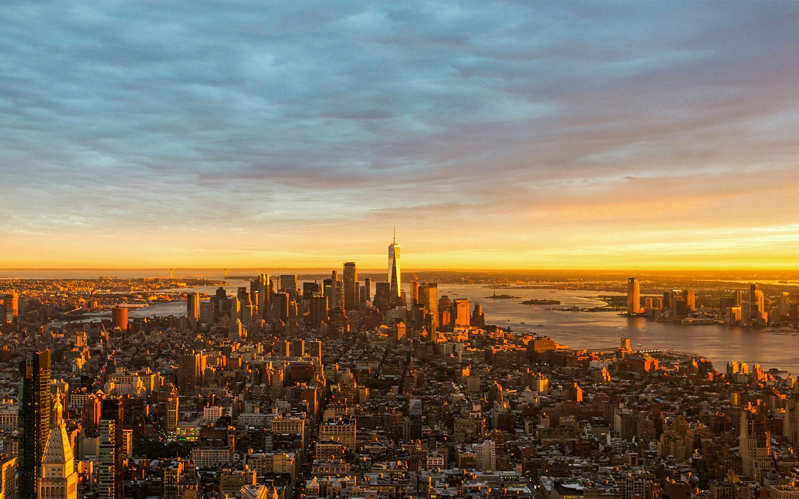 New York Sunset helicopter tour