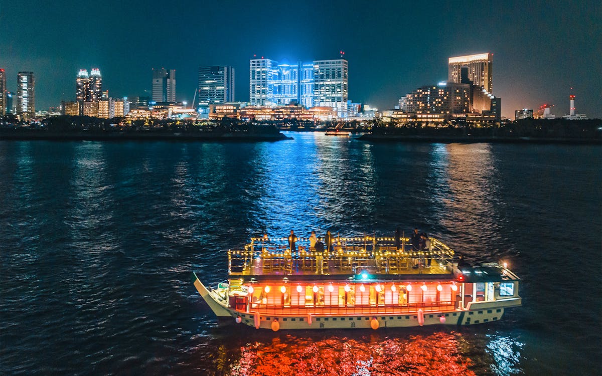 traditional yakatabune hot pot dinner cruise with shamisen show-9 traditional yakatabune hot pot dinner cruise with shamisen show-9
