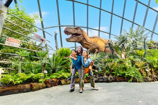 Gardens by the Bay Tickets: Cloud Forest (Jurassic World Experience) + Flower Dome + Floral Fantasy