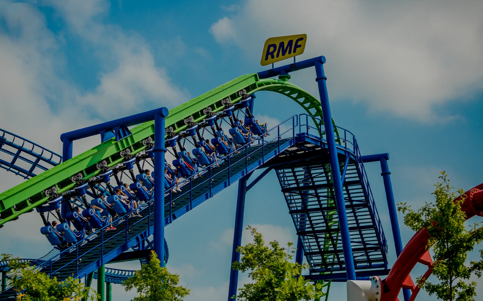 Dragon roller coaster Energylandia