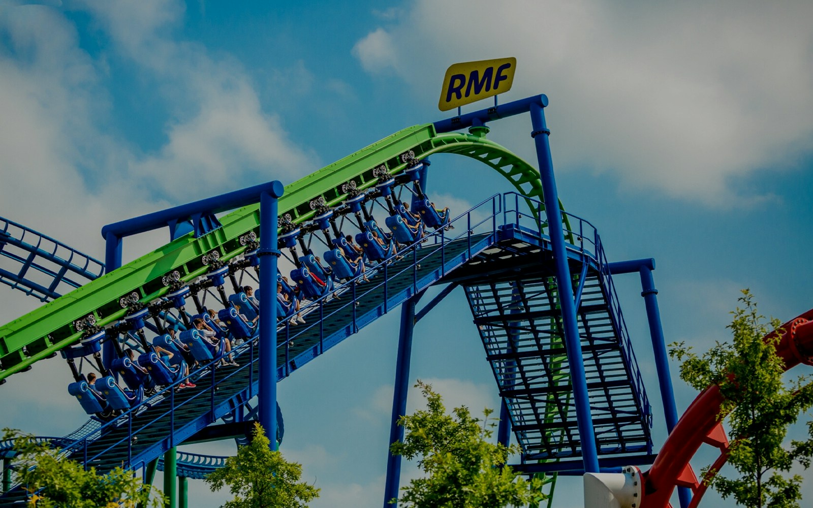 Dragon roller coaster Energylandia