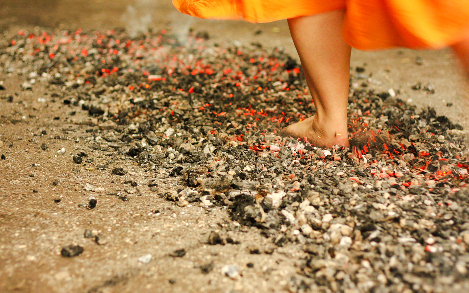 firewalking at the Vegetarian Festival