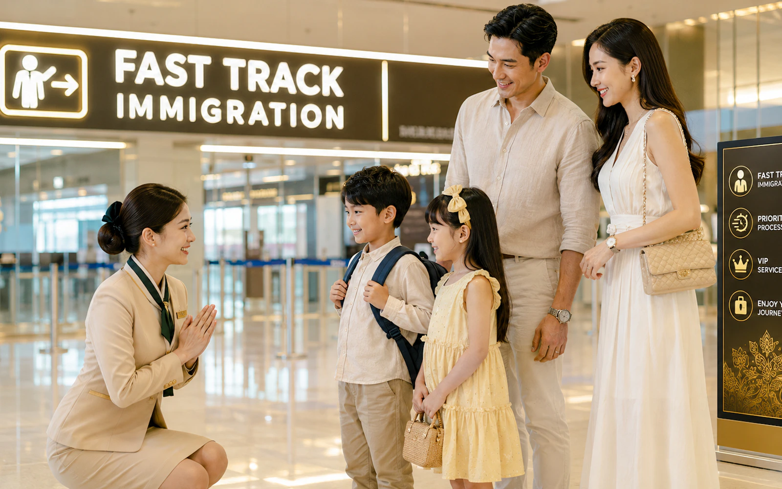 Da Nang International Airport Fast Track Immigration Service: Arrival or Departure