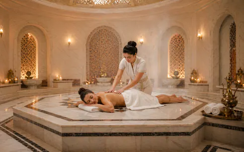 antalya turkish bath with scrub and foam massage-1