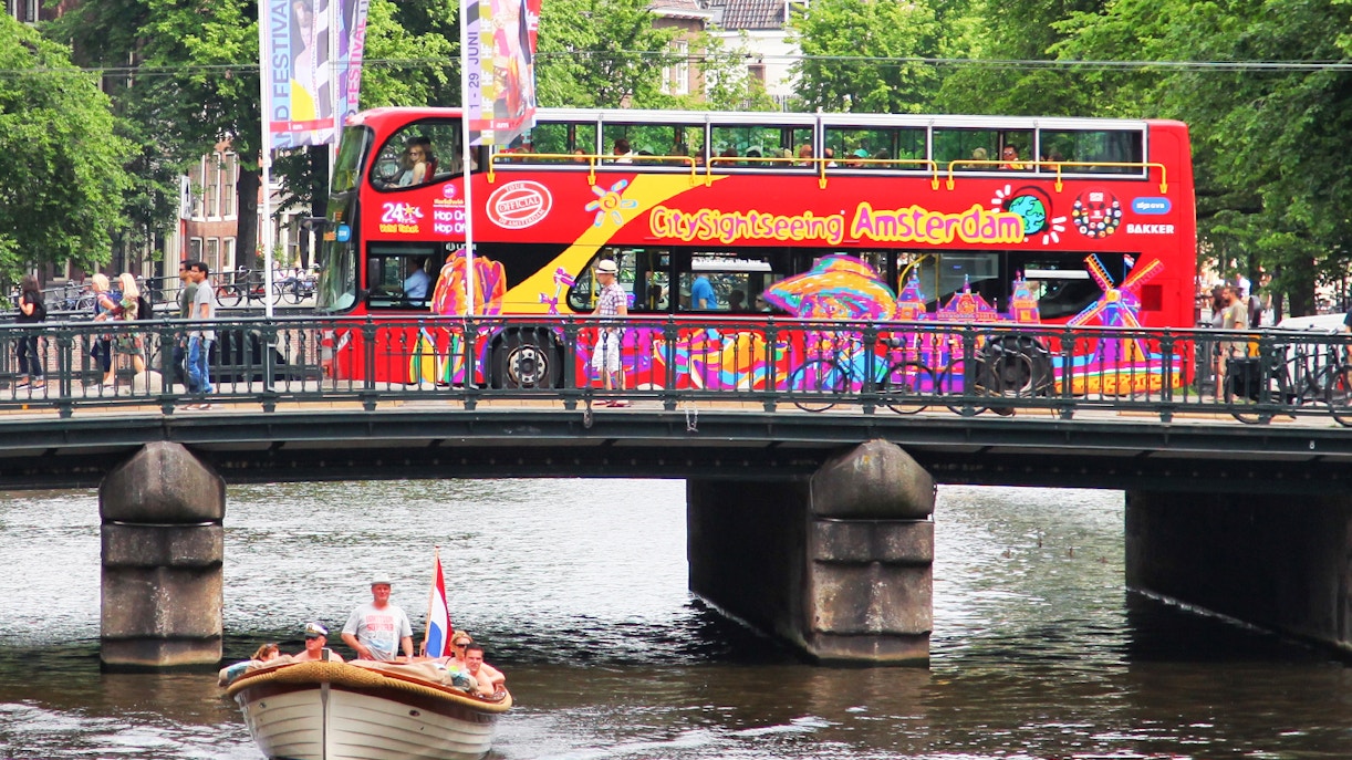 Amsterdam City Sightseeing Bus Tour