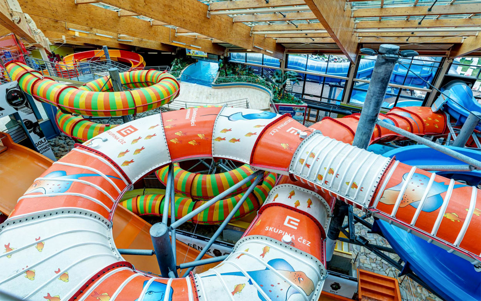 Aquapalace Prague crazy tube