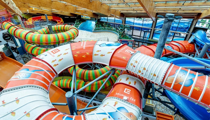 Aquapalace Prague crazy tube