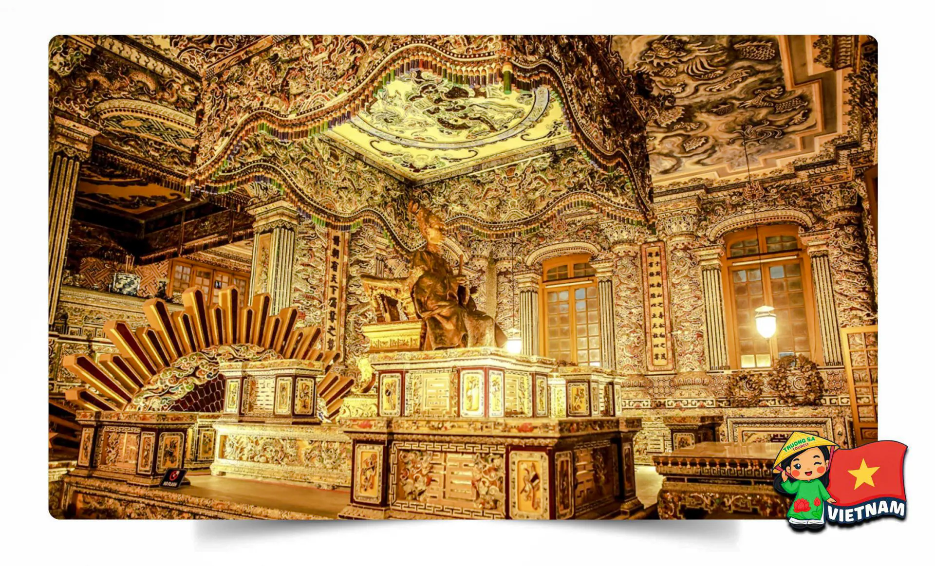hue day trip by heritage train via hai van pass with imperial citadel, thien mu pagoda and khai dinh tomb-8