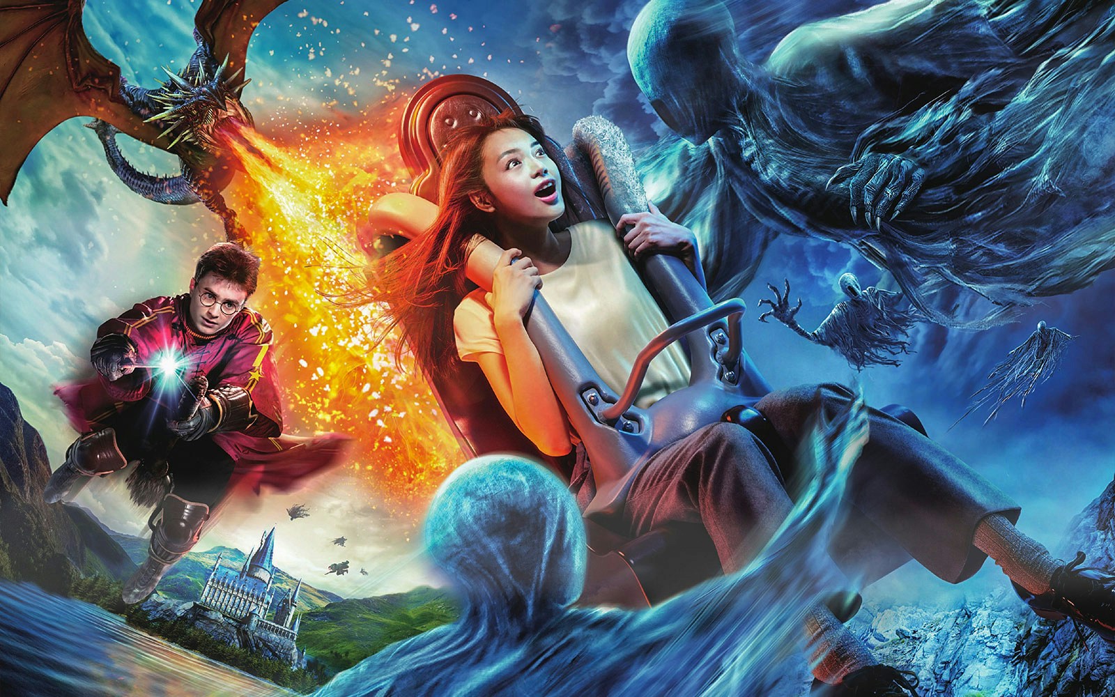 Explore Hogsmeade village