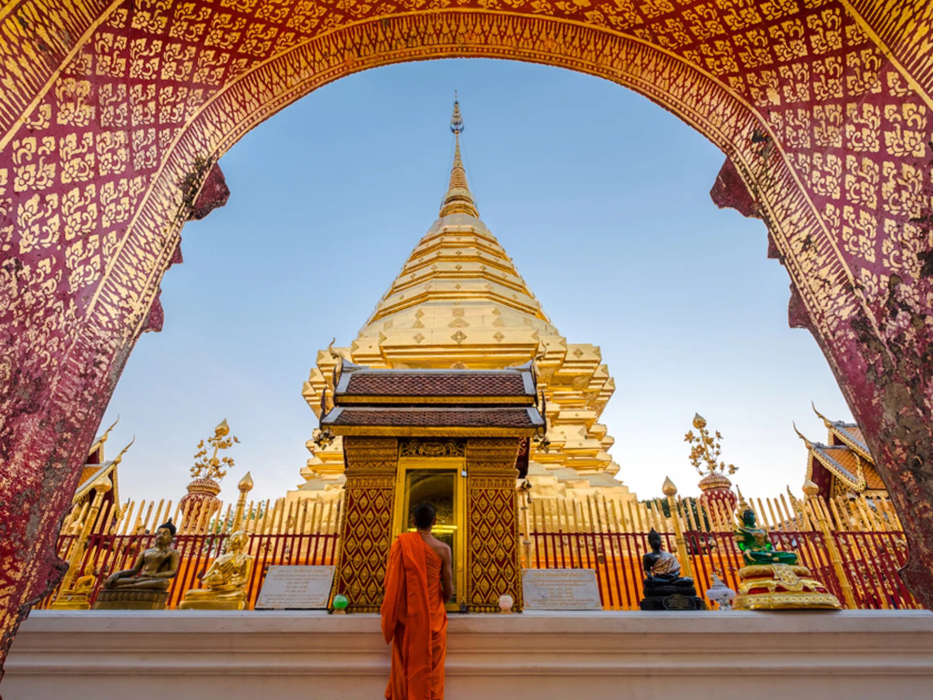 saindo de chiang mai: tour a doi suthep, wat pha lat e baan kang wat-1