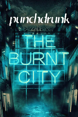 The Burnt City immersive theater experience in London with actors in period costumes.