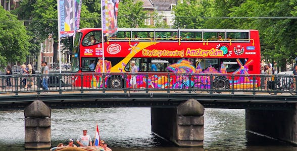 Stadtrundfahrt Amsterdam Hop-On Hop-Off Tickets