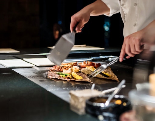 Teppanyaki at Ukai-tei Roppongi