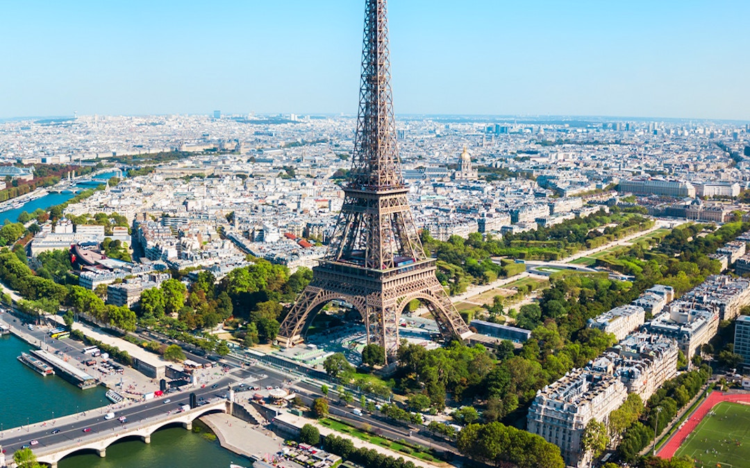Primo livello della Torre Eiffel