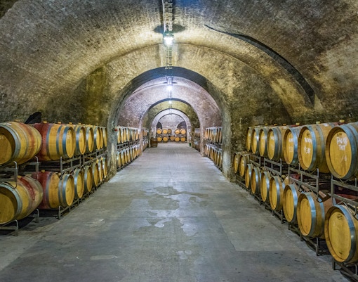 wine cellar of the klosterneuburg abbey in Austria
