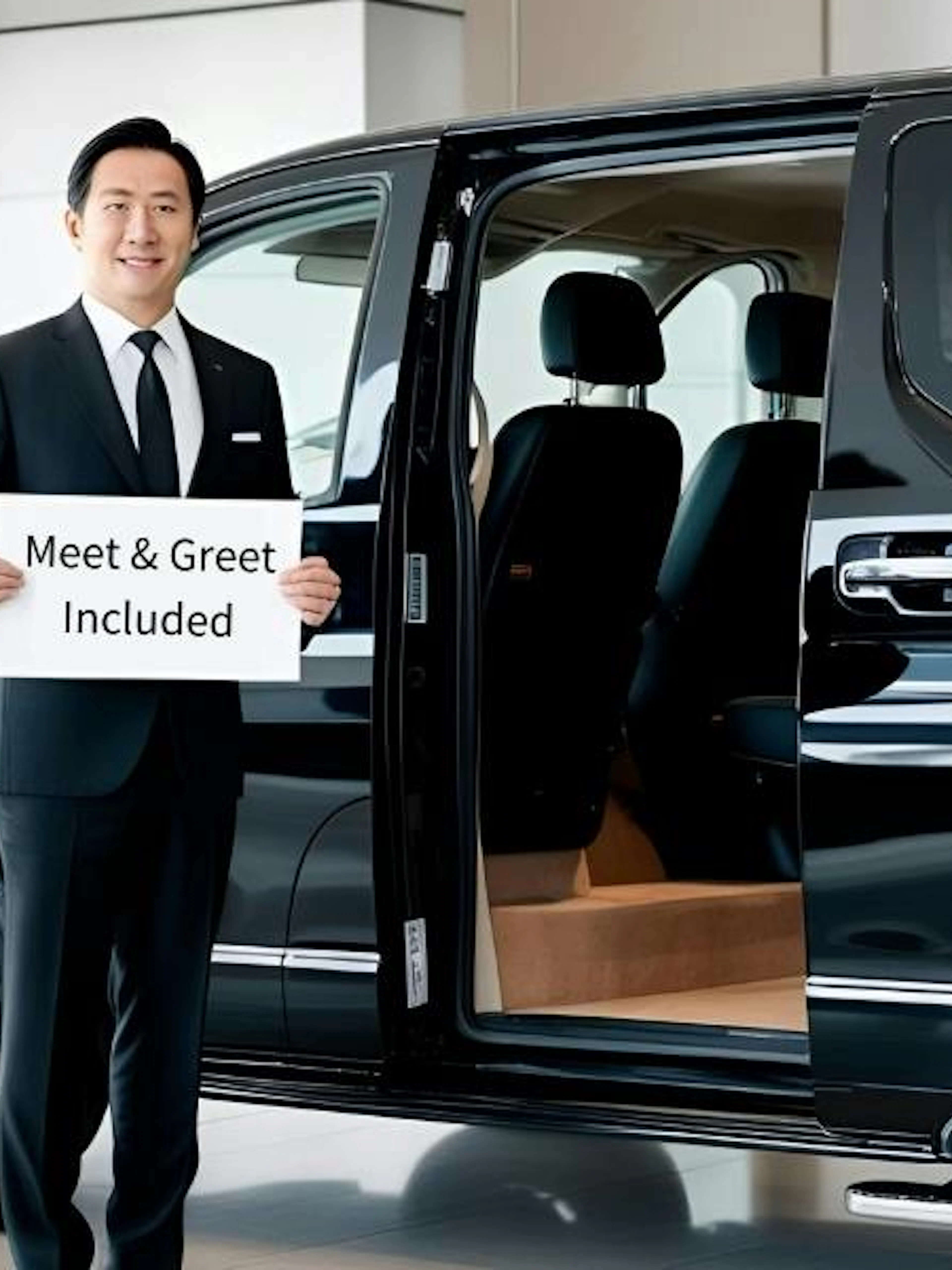 Private transfer service at Itami Airport with meet and greet in Osaka.