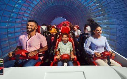 ferrari world abu dhabi general admission ticket with shuttle service-3