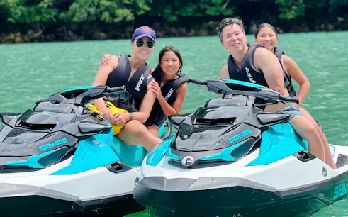 tour pelos manguezais do parque geoforestal de langkawi kilim com mergulho com snorkel-1