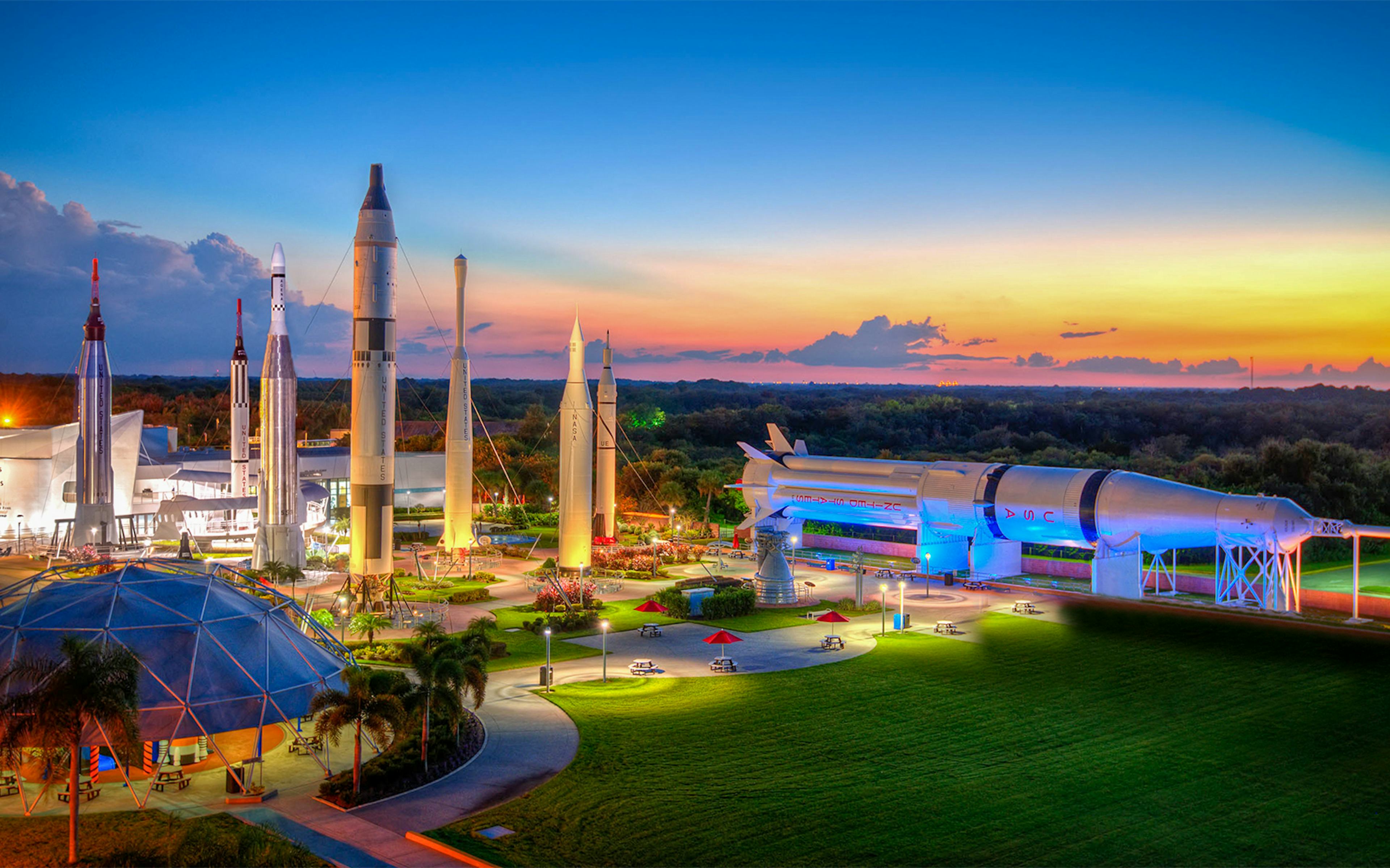 Rocket Garden at Kennedy Space Centre