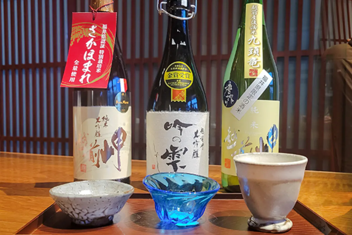 fukui tanabe shuzo sake fabrikası turu ve tadım etkinliği-1