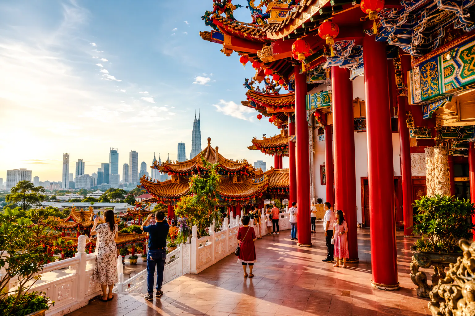 Kuala Lumpur Private Batu Caves and City Highlights Tour with Hotel Pickup