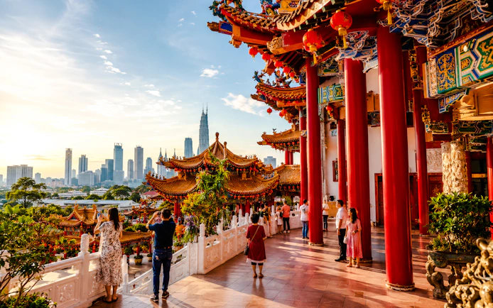 Kuala Lumpur Private Batu Caves and City Highlights Tour with Hotel Pickup