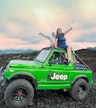 Aankomst bij het Vertrekpunt van de Batur Jeep: 4:30 uur.