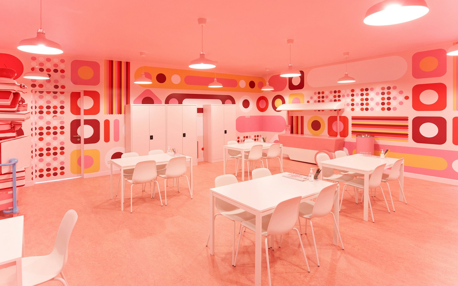 Interior of Ice cream museum