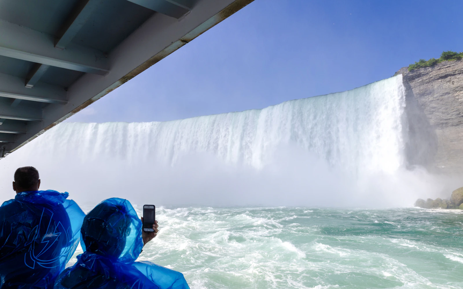 Niagara Falls USA Guided Tour with Maid of the Mist Boat Ride, Cave of the Winds and Illumination