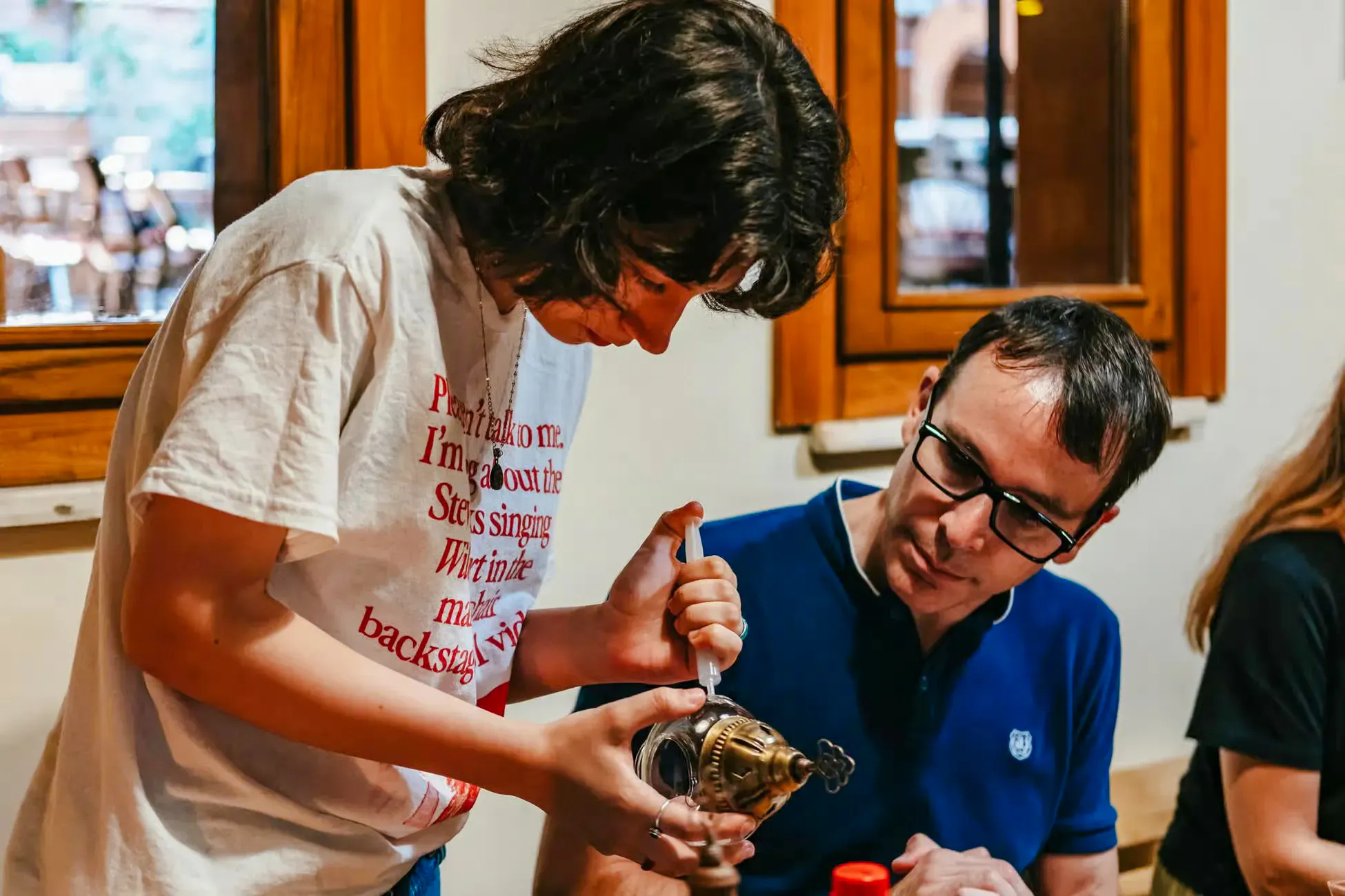 atelier de realizare a lămpilor cu mozaic la istanbul-1
